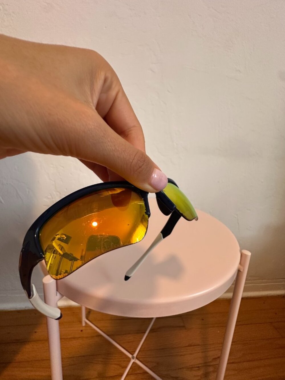 Oakley Half Jacket 1.0 – Black, Gold Mirrored Lenses